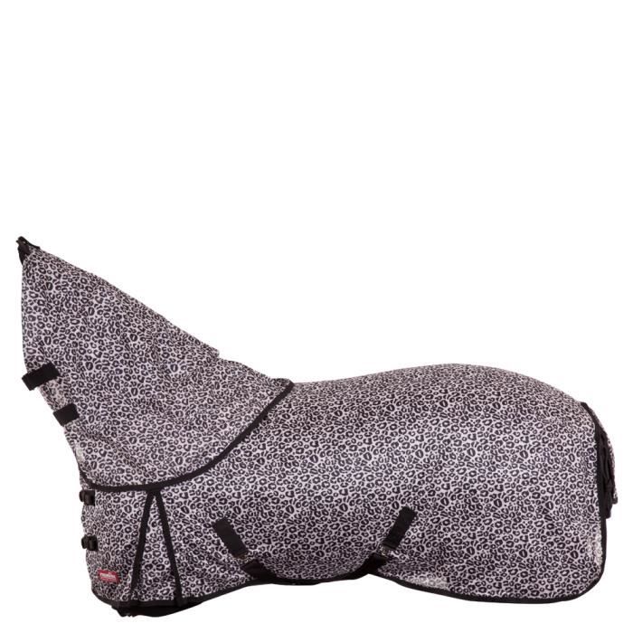 Chemise anti-mouches pour cheval Premiere Equitation Animal Print - leopard - 185/135 cm