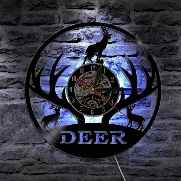 Décoration Murale Disque Vinyle Rétro 30cm - En Plastique Noir - Ornement Suspendu Pour Bar, Café Ou Intérieur Vintage