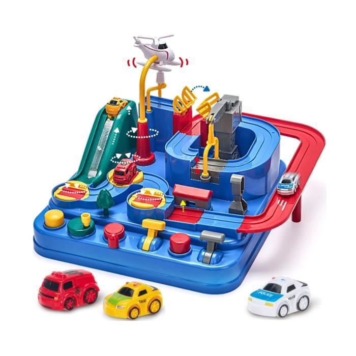 Piste de Voiture Jouet Enfant 3 Ans de Moyenne Taille, Circuit Voiture  Enfant avec Hélicoptère,Bus, Voiture Garçon Fille 3 4 5 6 Ans - Cdiscount  Jeux - Jouets