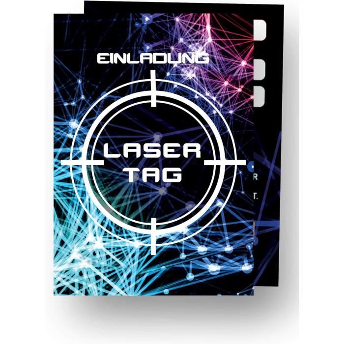 LETSHOLD Star War Lot De 12 Cartes D'invitation Pour Anniversaire D