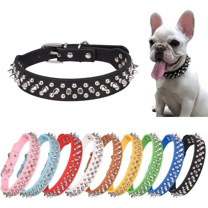 Collier Anti Morsure à Pointes Pour Chien, Accessoire De Sport, Rembourré, Petit, Moyen Et Grand