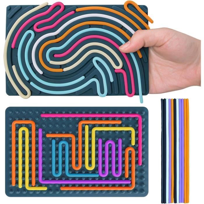 Sensorik Activity Board Silikon - Fidget Toy Für ADHS & Autismus