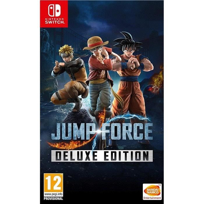 Jeu Vidéo - Jump Force - Deluxe Edition - Plus De 50 Personnages - Dlc Inclus - 16 Franchises Shonen Jump