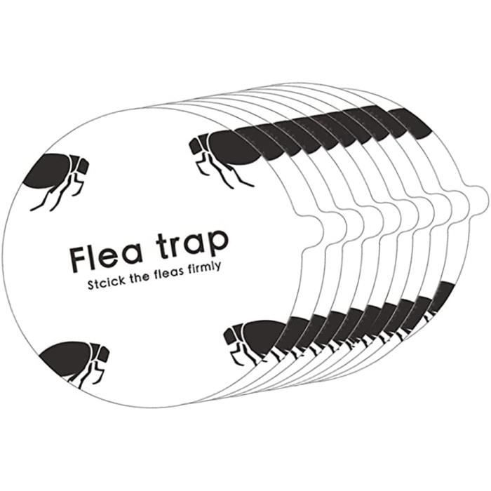 Lot De 2 Pièges à Puces Lumineux - Avec 4 Ampoules UV + 4