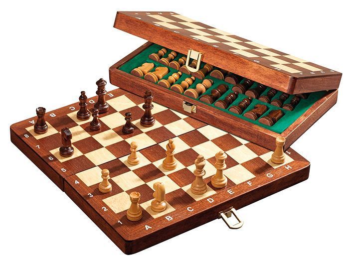 Zerodis Jeu d'échecs de voyage pliable Jeu d'échecs de Voyage, Pliant 2
