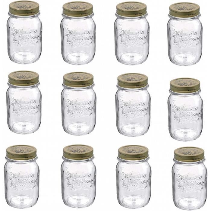 Lot De 12 Bocaux De Conservation Inscription Quattro Stagioni Capacite 500 Ml Diametre 8 5 Cm Hauteur Totale 14 Cm Ideal Pour Le Cdiscount Maison Lot De 12 Bocaux De Conservation Inscription Quattro Stagioni Capacite 500 Ml Diametre 8 5 Cm Hauteur Totale 14 Cm Ideal Pour Le Cdiscount Maison