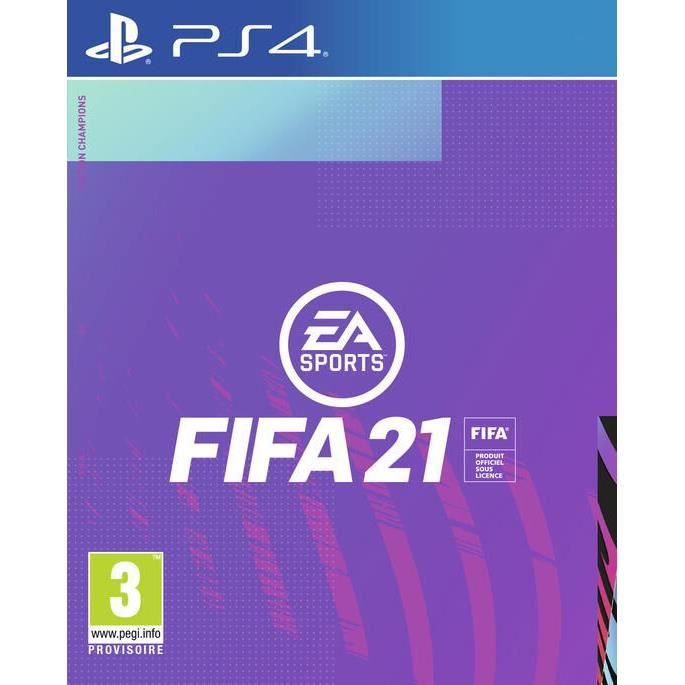 FIFA 21 Edition Champions sur PS4, un jeu Football pour PS4.