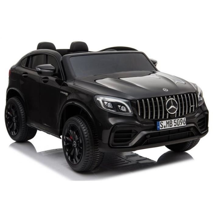 MERCEDES Voiture &eacute;lectrique 2 places 2 x 12V  GLC 63S Noir - Pack Luxe 