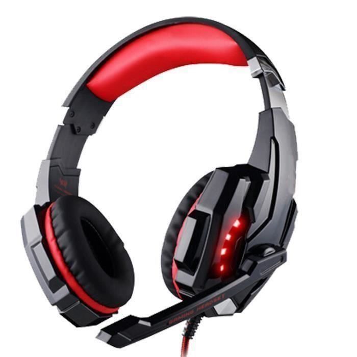 Casque Gamer 7.1 compatible PS4 - USB 3.5mm - micro et LED - Prix pas ...