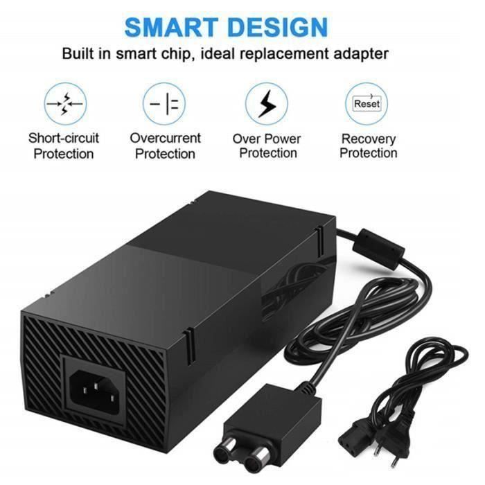 Chargeur/Alimentation Pour Console Microsoft Xbox One - Neuf Sous Blister