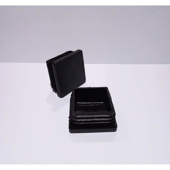 Bouchon Pour Tuyau Carré 40x40 Mm Gris | Emfa GmbH