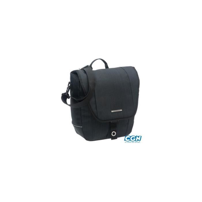 Sacoche velo porte bagage a pont newlooxs avero noir racktime 25