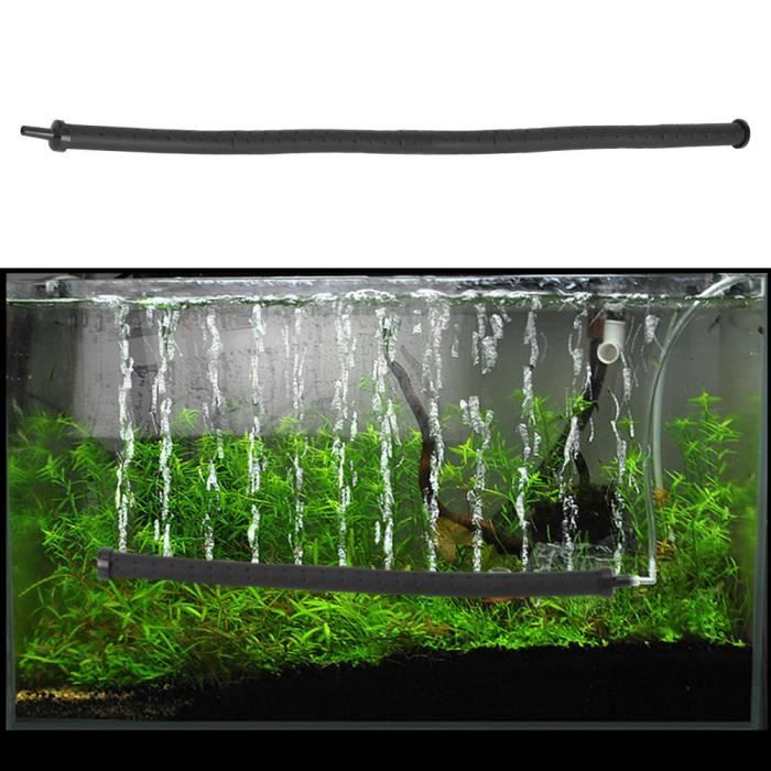 Accessoires pour aquarium - Barre à bulles - 60 cm - Plastique - Améliore circulation et oxygénation