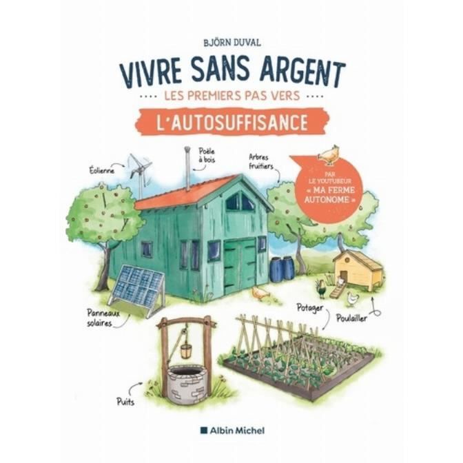Vivre sans argent. Les premiers pas vers l'autosuffisance. Une maison