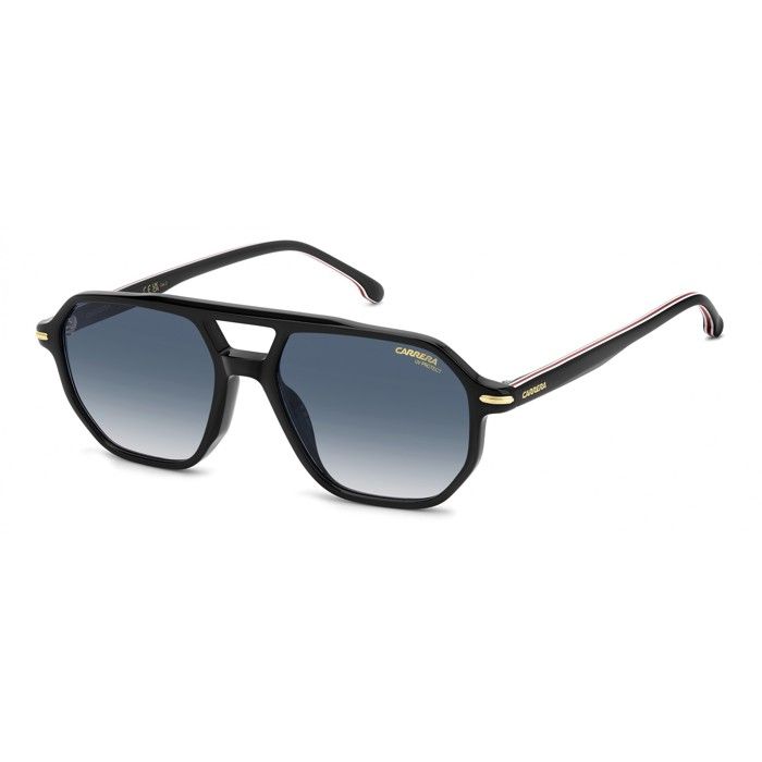 Lunettes de Soleil CARRERA CARRERA 341/S 54/17/145 Black gold Acetate frames MAN CARRERA 341/S