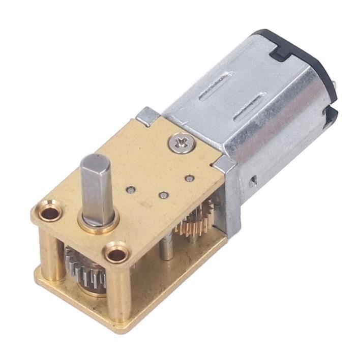 Moteur à Engrenages 12V DC - 4500 Tr/min - Modèle 29GHM - Pour Robots, Machines, DIY
