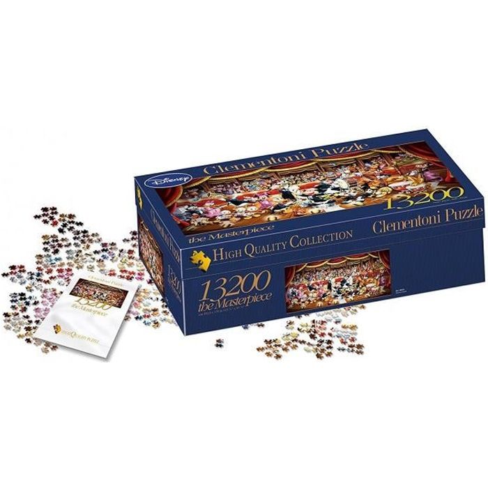 Puzzle Chevaux Sauvages High Quality Collection 13200 Pièces Clementoni 38006 