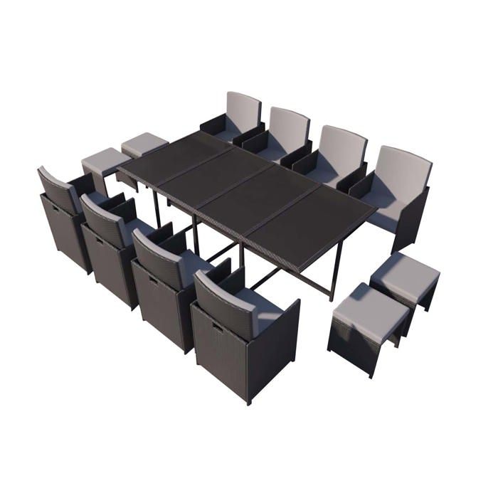 Salon De Jardin Circulaire 12 Places Salon De Jardin 12 Places Achat Vente Pas Cher