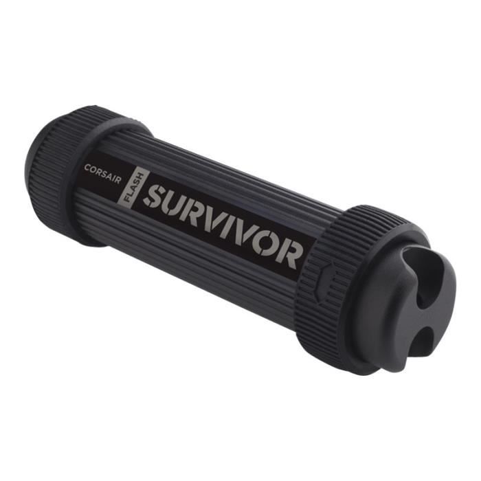 Clé USB Corsair Flash Survivor Stealth 512 Go USB 3.0 - Résistante à l'eau et aux chocs