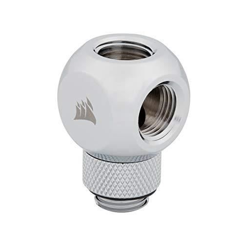 Corsair Hydro X Series XF Embout Splitter Y rotatif Chrome - vue 7