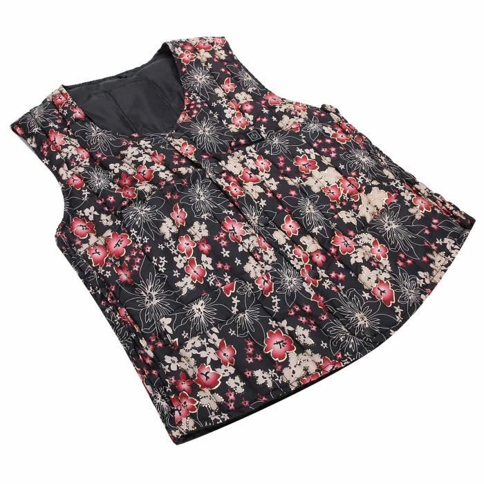 Manteau D'hiver Enfant Avec Gilet Chauffant USB - Fermeture éclair, Matière Nylon, Pour Garçons