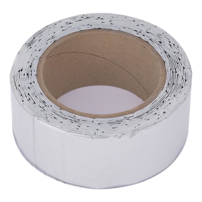 Ruban Adhésif Aluminium Mi Heat - 50mm X 10m - Résiste Jusqu'à 200°C - Neuf