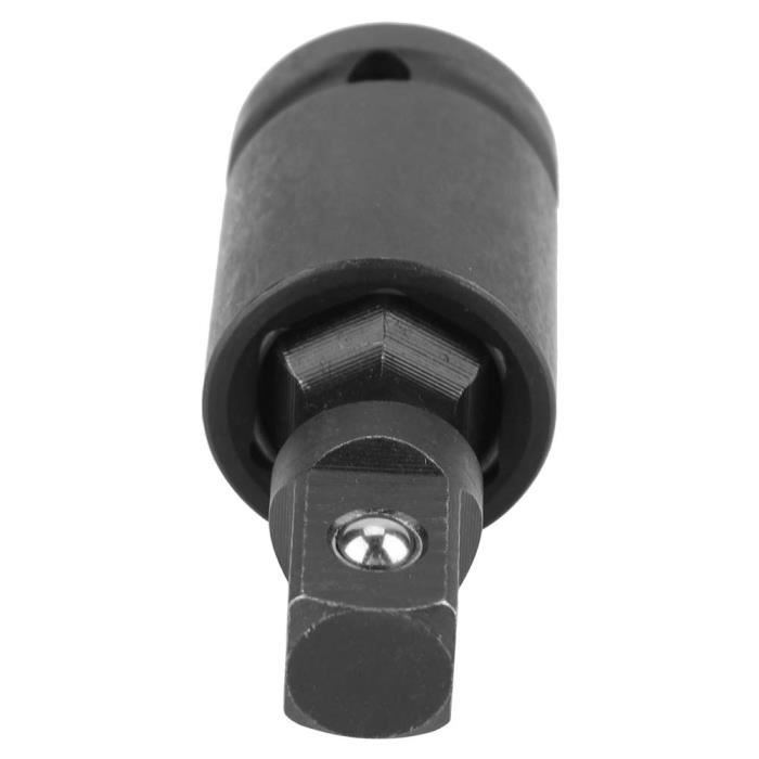 Douille à Chocs 1/2" 17 Mm - Longueur 78 Mm - Acier Chrome-Molybdène (CR-MO) - Pour Clés Pneumatiques - Résistante Aux Chocs