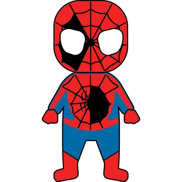 Poster Affiche Bebe Spiderman Dessin Mignon 30x56cm Cdiscount Maison