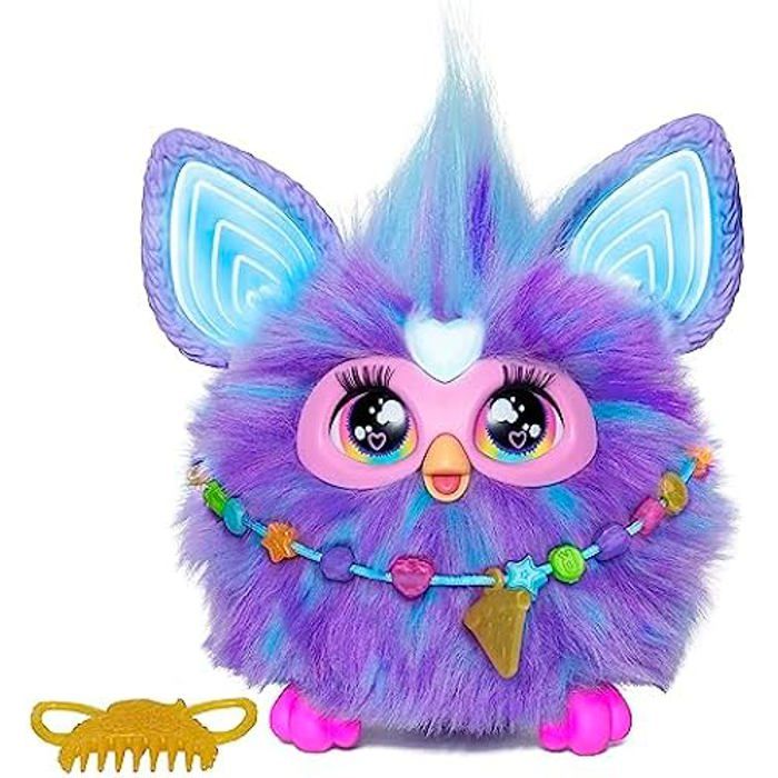 Jouet interactif - FURBY - FURBY - Peluche sonore - Parle chante et danse - Violet