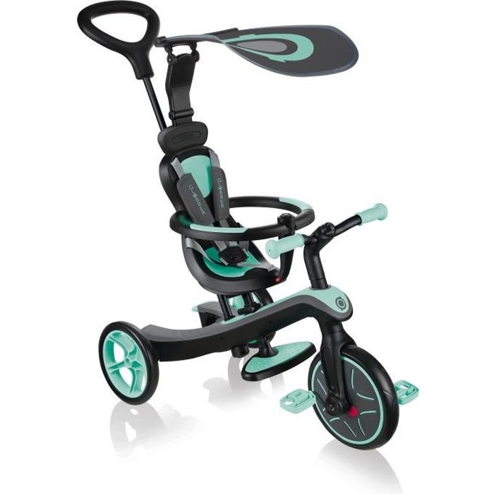 GLOBBER - Tricycle 4 en 1 - Vert pastel
