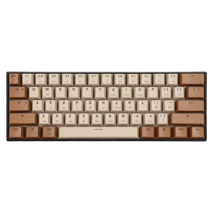 Clavier électronique Débutant McGrey LK-6150 - 61 Touches Lumineuses - 255 Sons, 255 Rythmes - Lecteur MP3 - Noir