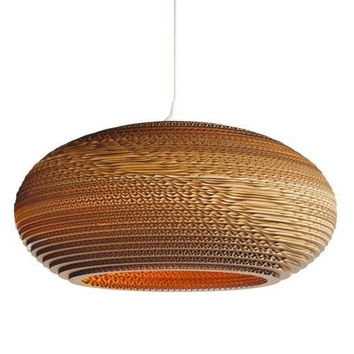 Suspension - GRAYPANTS - DISC - Ø61cm - Carton recyclé - Design contemporain