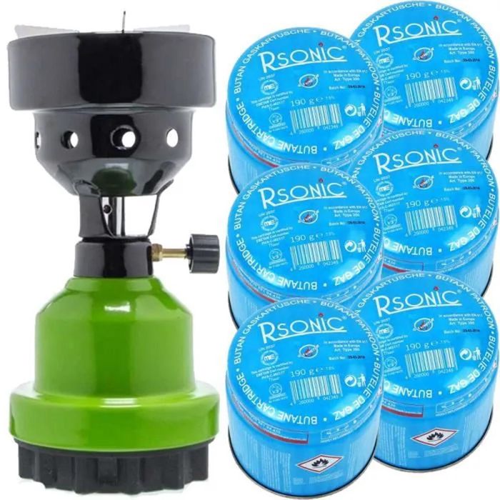 Bruleur A Gaz 6 Cartouches De Rechange Prix Pas Cher Cdiscount