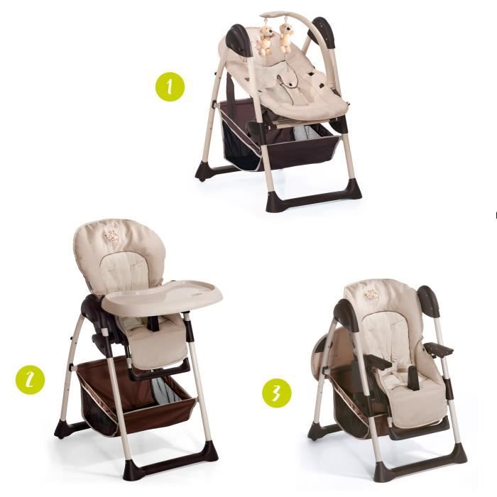 Chaise Haute bébé 2 en 1 Sit'n Relax Zoo