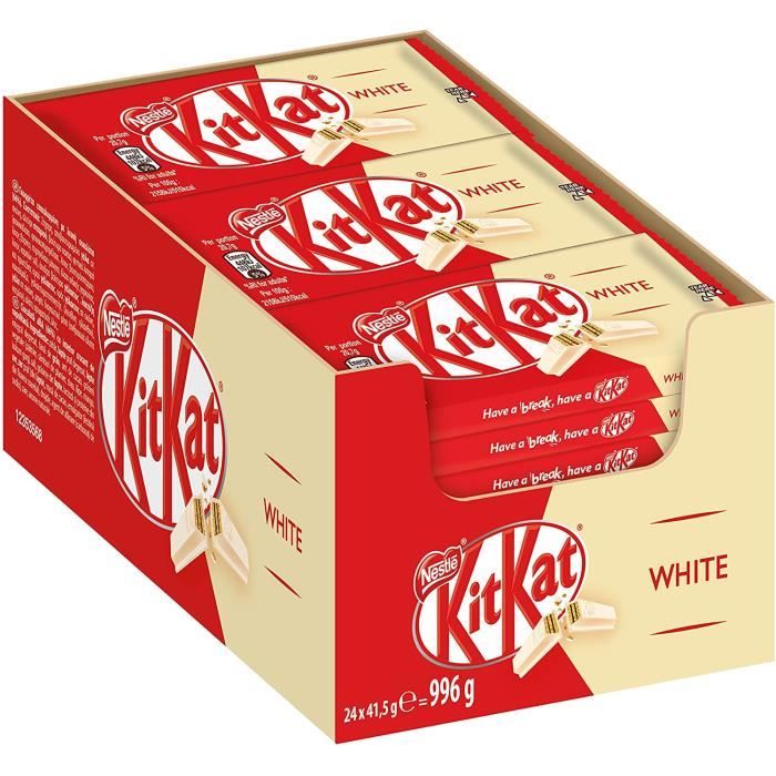 HERSHEY'S REESE'S Kit Kat White - 42g x 24 - Cdiscount Au quotidien