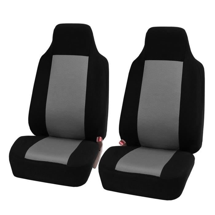 Beige Quatre Saisons 4pcs // Set Housse de si/ège de Voiture Avant Car Styling Protecteur de si/ège Universel Paire Avant Housses de si/ège de Voiture