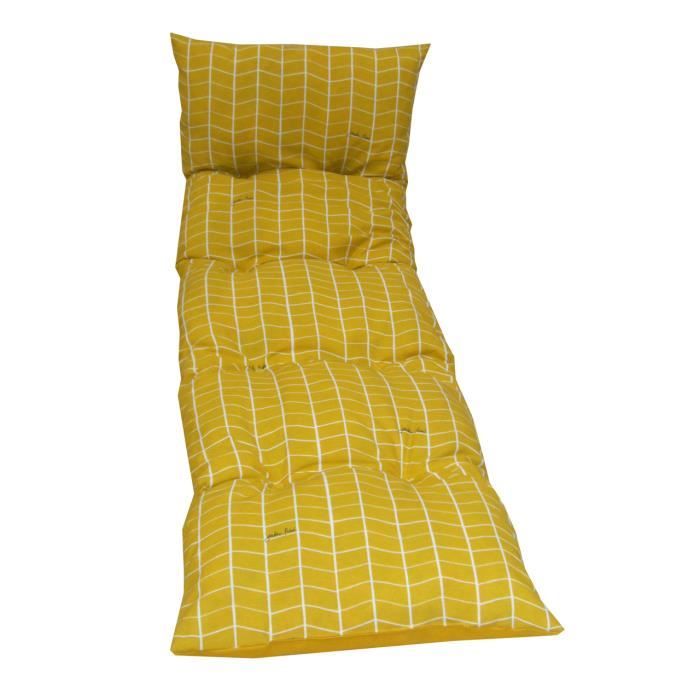 Housse De Coussin Pour Bain De Soleil Coussin Floconne Pour Bain De Soleil Oslo Safran Achat Vente Coussin D Exterieur Coussin Floconne Pour Bai Cdiscount