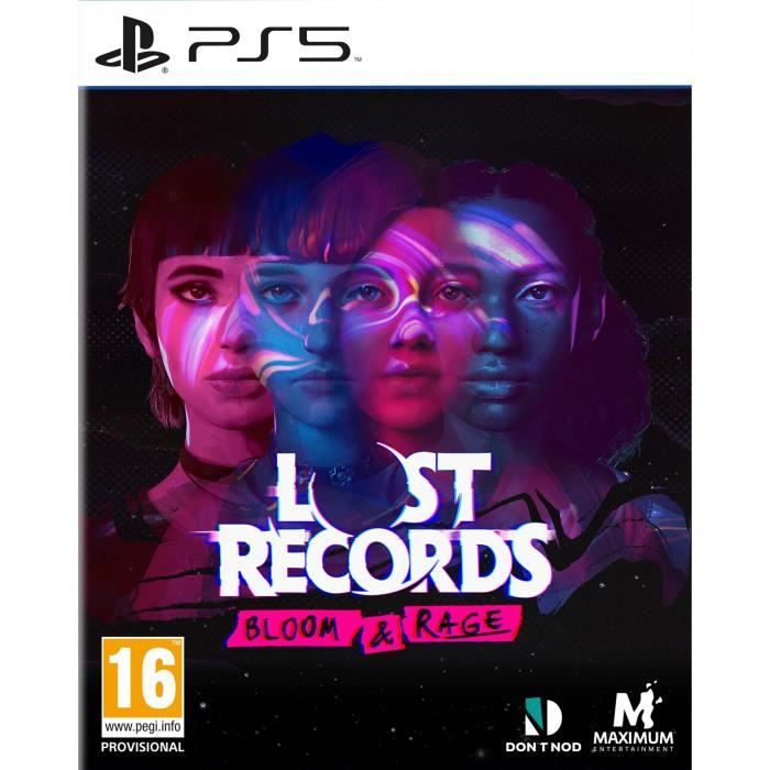 Lost Records Bloom and Rage Jeu PS5