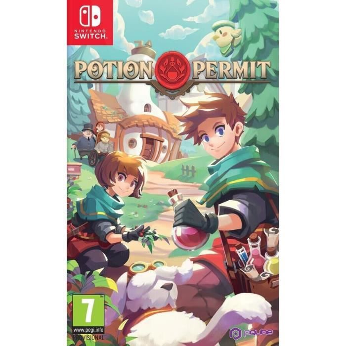 Jeu vidéo - JUST FOR GAMES - Potion Permit - Simulation - Nintendo Switch - Téléchargement