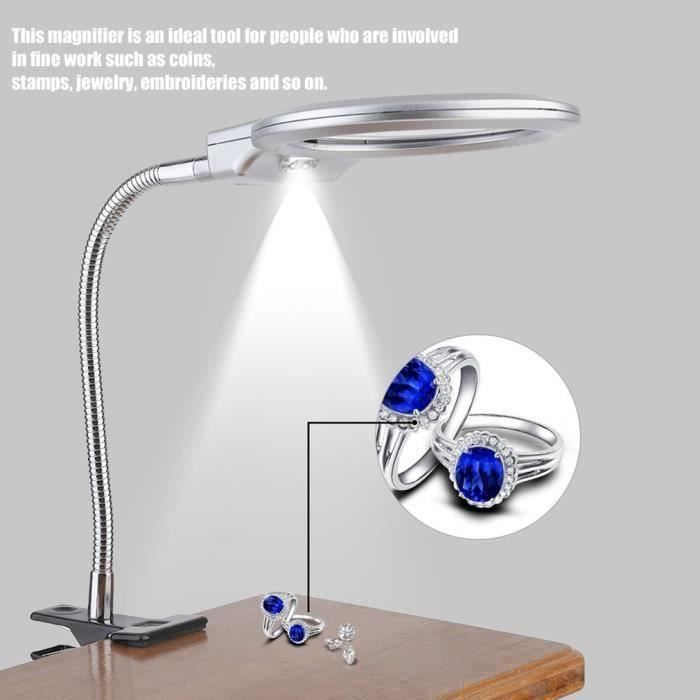 Pince En Métal En C Pour Lampe De Bureau - Support De Fixation Réglable