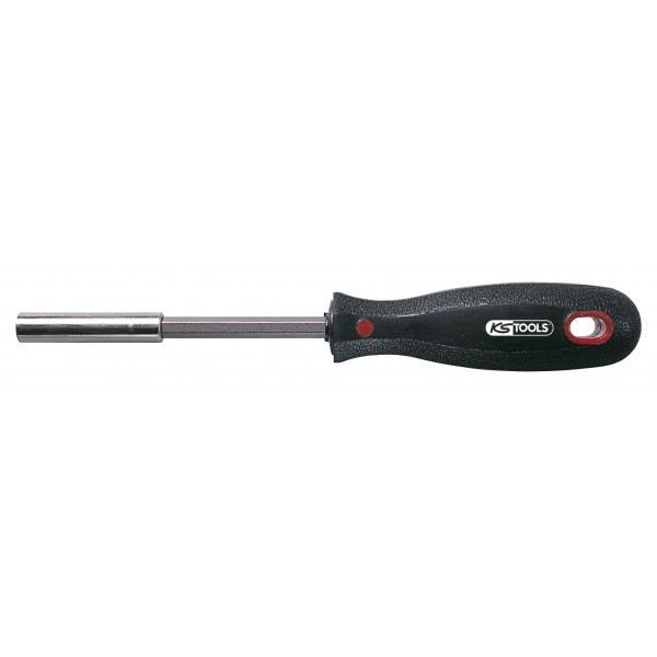 KS Tools 911.1199 Tournevis Avec Porte-Embout Magnétique 6,35 X 150 Mm