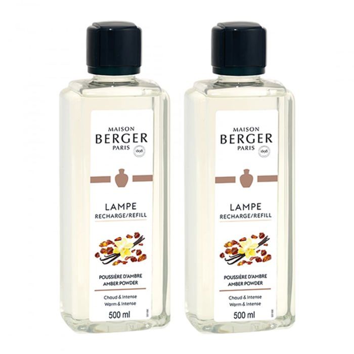 Lot De 2 Parfums Lampe Berger Poussiere D Ambre Achat Vente Eau De Parfum Lot De 2 Parfums Lampe Berger Cdiscount