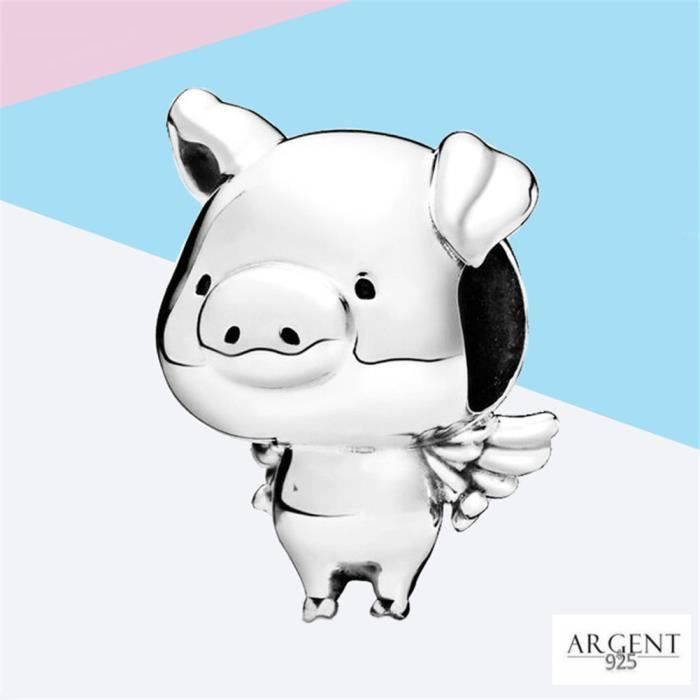 Broche Cochon Volant - Bijou Fantaisie Mignon Pour Sac Ou Vêtement | Cadeau Amitié Et Fun