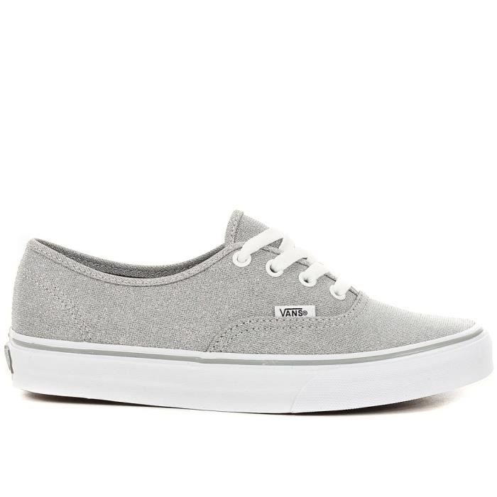 vans authentic noir paillette