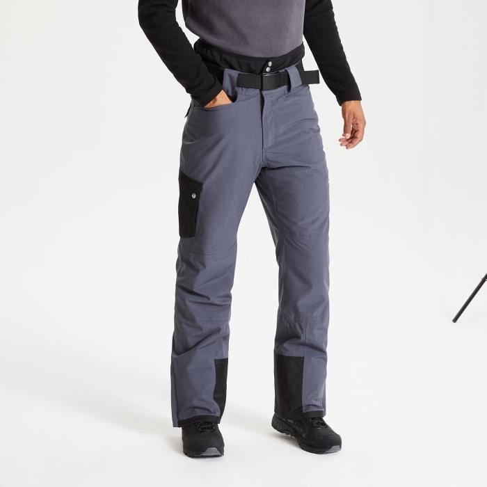 Pantalon de ski Homme ABSOLUTE II - Dare 2b - Gris - Imperméable et isolant - Sports d'hiver - Ski