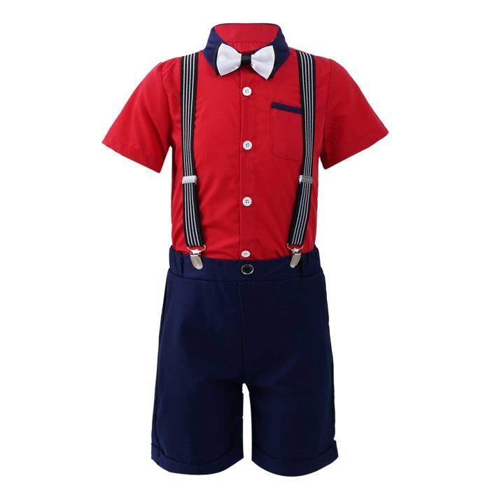 Costume Mariage Baptême Costume Bébé Garçon YALLET - Chemise Avec Nœud Papillon, Gilet Et Pantalon - Taille 0 à 18 Mois - Pour Mariage, Baptême Cadeau Baptême Ou Noël Costume Mariage Baptême Costume Bébé Garçon YALLET - Chemise Avec Nœud Papillon, Gilet Et Pantalon - Taille 0 à 18 Mois - Pour Mariage, Baptême Cadeau Baptême Ou Noël