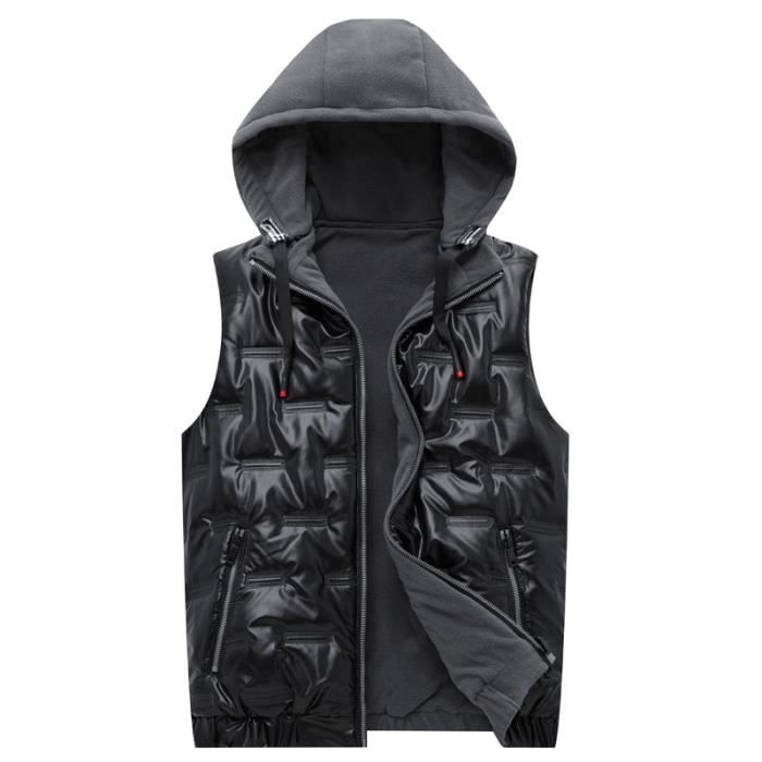 Veste Homme Hiver Doudoune épaisse - Parka Chaude Coupe Classique, Coupe-vent, Pour Quotidien Décontracté
