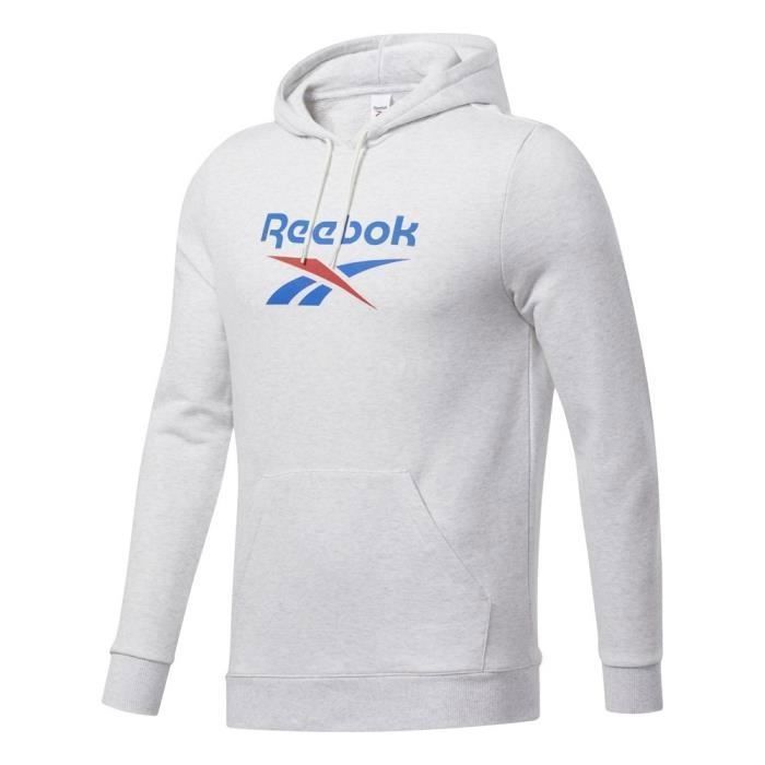 Sweats REEBOK Classic Vector Hoodie Gris Homme Adulte Gris