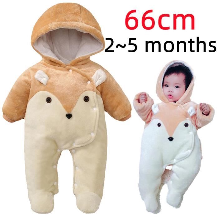 Grenouillère chaude bébé top