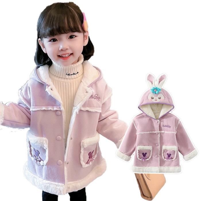 Manteau Polaire Enfant Fille Corky’s Kids - Taille 3T - Bleu - Occasion Très Bon état